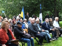 Hirvepargi kõnekoosolekul 2025. a 23. augustil. Foto: Urmas Saard / Külauudised