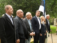 Hirvepargi kõnekoosolekul 2025. a 23. augustil. Foto: Urmas Saard / Külauudised