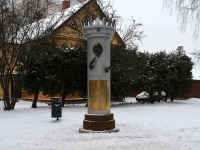 Jaak Joala mälestusmärk Viljandi Posti tänava pargis. Foto: Urmas Saard / Külauudised