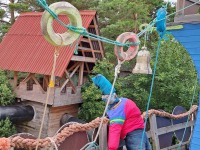 Jaan Alliksoo ehitatud Hiiumaa Eifel ja nn Disneyland. Foto: Urmas Saard / Külauudised