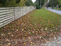 Sügisene tänav Jõgeval nn. üleraudtee linnosas. Foto: Jaan Lukas