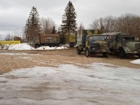 Jõgewa Militaarmuuseumi õu. Foto: Jaan Lukas