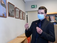 Joosep Ailiste fotod Sindi raamatukogus. Foto: Urmas Saard / Külauudised