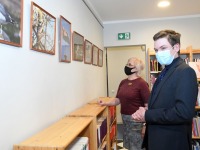 Joosep Ailiste fotod Sindi raamatukogus. Foto: Urmas Saard / Külauudised