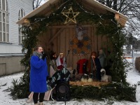 Jõululaupäev Raeküla Vanakooli keskuses. Foto: Urmas Saard / Külauudised