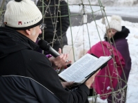 Jõululaupäeval Raeküla Vanakooli keskuses. Foto: Urmas Saard / Külauudised