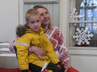 Jõululaupäeval Raeküla Vanakooli keskuses. Foto: Urmas Saard / Külauudised