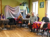 Jutuõhtul „Raamat algab lugejast” mais 2026. Foto: Urmas Saard / Külauudised