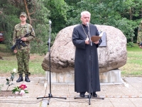 Juuniküüditamise aastapäeval Pärnu Leinapargis. Foto: Urmas Saard / Külauudised