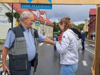 Kaheteistkümnendal Paide Arvamusfestivalil. Foto: Urmas Saard / Külauudised