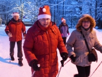 Kepikõndijad esimesel advendil Sindis. Foto: Urmas Saard / Külauudised