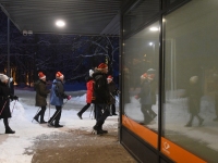 Kepikõndijad esimesel advendil Sindis. Foto: Urmas Saard / Külauudised