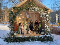 Kolmekuningapäeval Raeküla Vanakooli keskuses. Foto: Urmas Saard / Külauudised