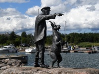 Kolmel päeval Pärnu väärikatega Hiiumaal. Foto: Urmas Saard / Külauudised