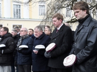 Konstantin Pätsi 150. sünniaastapäeva tähistamine Tallinna ajaloolisel Uuel turul. Foto: Urmas Saard / Külauudised