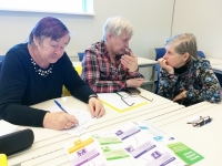 Koolitus "Eakate väljakutsed hõbemajanduse tingimustes". Foto: Urmas Saard / Külauudised