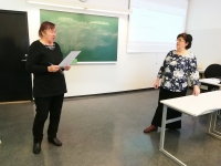 Koolitus "Eakate väljakutsed hõbemajanduse tingimustes". Foto: Urmas Saard / Külauudised