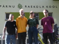 Barnabase koguduse neljaliikmeline ülistusbänd. Foto: Urmas Saard / Külauudised