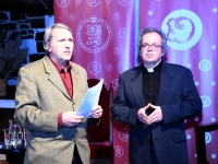 Tapio Puolimatka ja Illimar Toomet Diele saalis. Foto: Urmas Saard