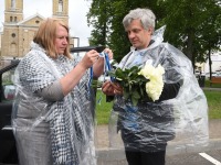 4 Küüditamise 79. aastapäeval Vievises. Foto: Urmas Saard / Külauudised
