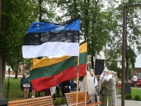 17 Küüditamise 79. aastapäeval Vievises. Foto: Urmas Saard / Külauudised