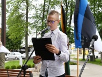 24 Küüditamise 79. aastapäeval Vievises. Foto: Urmas Saard / Külauudised