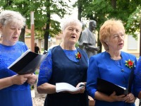 28 Küüditamise 79. aastapäeval Vievises. Foto: Urmas Saard / Külauudised