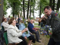 35 Küüditamise 79. aastapäeval Vievises. Foto: Urmas Saard / Külauudised