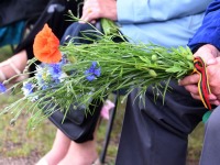 41 Küüditamise 79. aastapäeval Vievises. Foto: Urmas Saard / Külauudised