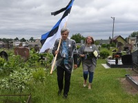 47 Küüditamise 79. aastapäeval Vievises. Foto: Urmas Saard / Külauudised