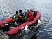 029 Laevaõnnetuse päästeharjutus Pärnu jõel. Foto: Urmas Saard / Külauudised