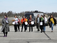 Lennud Pärnu ja Helsingi vahel on alanud. Foto: Urmas Saard / Külauudised