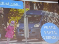 Liiklusohutusest Pärnu väärikatele. Foto: Urmas Saard / Külauudised