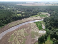 Linnamäe paisutusvee mahalaskmise järel voolab Jägala jõgi oma looduslikus sängis. Foto: Martin Kesler