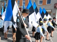 017 Lipu päeva tähistamine Rüütli platsil ja rongkäiguga. Foto: Urmas Saard