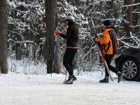 Reiu-Raeküla suusarajal. Foto: Urmas Saard / Külauudised