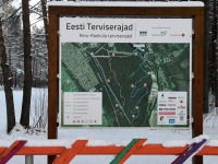 Reiu-Raeküla suusarajal. Foto: Urmas Saard / Külauudised