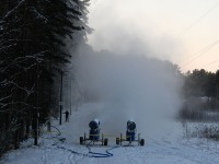 Reiu-Raeküla suusarajal. Foto: Urmas Saard / Külauudised