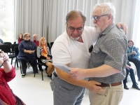 Luulekogumiku „Versioon 7.0” esitlusel Pärnu Keskraamatukogus. Foto: Urmas Saard / Külauudised
