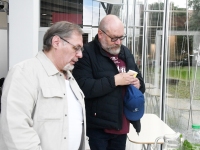 Luulekogumiku „Versioon 7.0” esitlusel Pärnu Keskraamatukogus. Foto: Urmas Saard / Külauudised