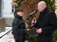 Maksim Tsjubik, tänavuse Erich Rooduse nimelise kutsehariduse stipendiumi omanik. Foto: Urmas Saard / Külauudised