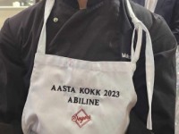 Aasta kokk 2023 abiline Maksim Tsjubik. Foto: Pärnumaa Kutsehariduskeskus