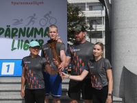 Mälestustule Pärnust teele Narva läkitamine. Foto: Urmas Saard / Külauudised