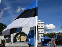 Mälestustule teekonnal anno Domini 2022. Foto: Urmas Saard / Külauudised