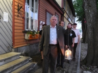 Mälestustule teekonnal Pärnust Paidesse. Foto: Urmas Saard / Külauudised