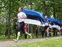 020 Maraton Eesti Vabariik 100 läbib Sindit. Foto: Urmas Saard