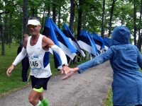 032 Maraton Eesti Vabariik 100 läbib Sindit. Foto: Urmas Saard