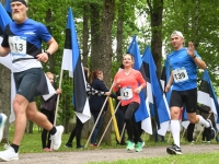 038 Maraton Eesti Vabariik 100 läbib Sindit. Foto: Urmas Saard