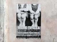 Mare Tralla näituse "Enne ja pärast" avapäeval. Foto Urmas Saard / Külauudised