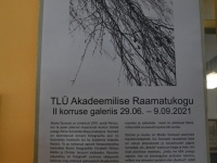 Marko Toomasti näituse “Betula” avamine Tallinna Ülikooli Akadeemilise Raamatukogu teise korruse galeriis. Foto. Urmas Saard / Külauudised